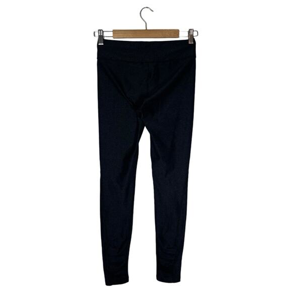 The North Face Leggings Womens S Ankle Pants Logo Stretch Pull On Yoga Gray - Picture 2 of 11